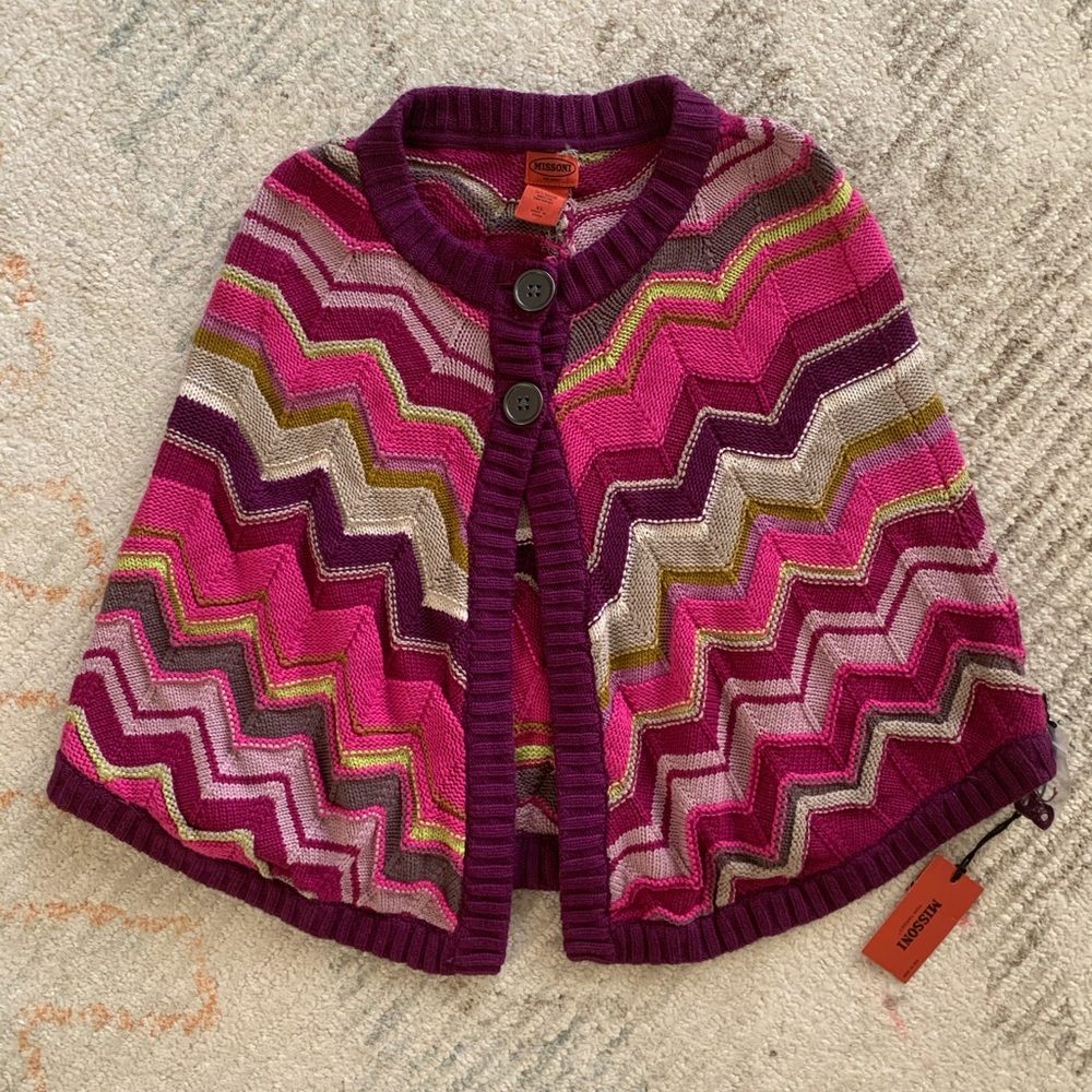 BNWT cute girls poncho